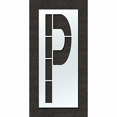 RAE STL108F144P Airport Pavement Stencil P 144 in