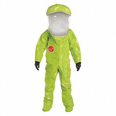 DUPONT TK586TLYXL000100 Encapsulated Training Suit XL Lime Yellw