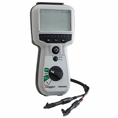 MEGGER TDR5003 Time Domain Reflectometer Backlit LCD 5V