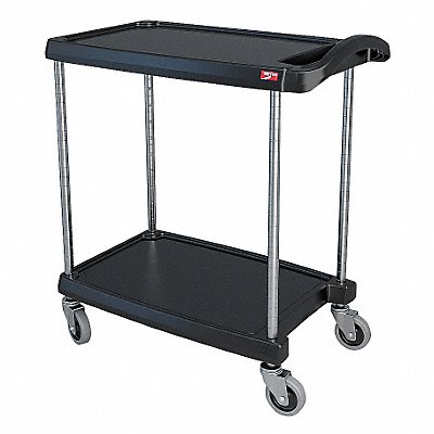 METRO MY162724BL Utility Cart 300 lb Load Cap. 2 Shelves