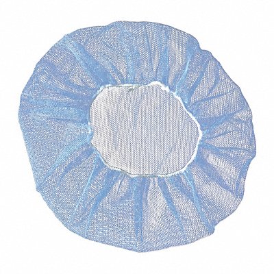 CONDOR 29JW36 H8273 Hairnet Polyester Blue 24 in PK1000