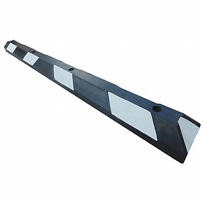 GRAINGER 29NH32 Parking Curb 6in.W 4in.H 72in.L Rubber