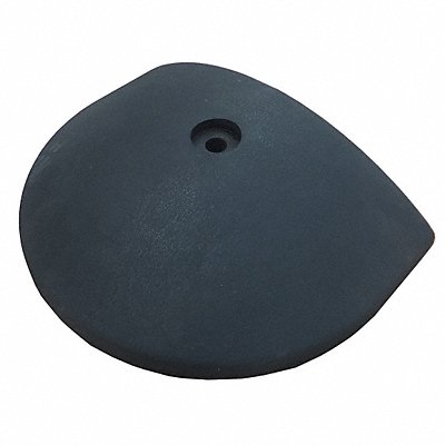 GRAINGER 29NH36 Speed Bump End Cap 12in.W 9in.L Rubber