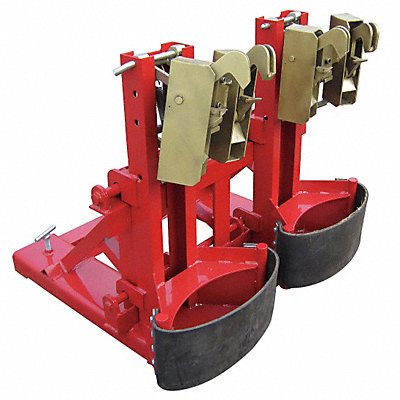 DAYTON 29PH17 Drum Lifter 4 000 lb 46 3/4 W Red