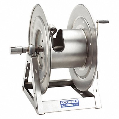 COXREELS 11756200SP Hand Crank Hose Reel 200 ft 1 ID SS