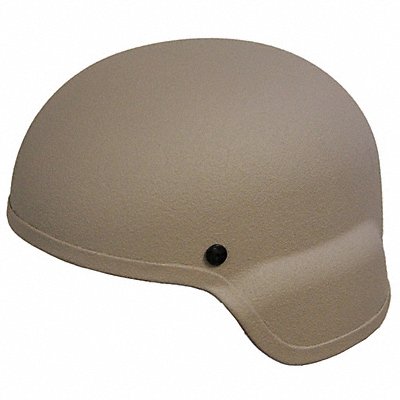 UNITED SHIELD ACHMICHMILIIIATNLG Helmet Tan Level IIIA Large