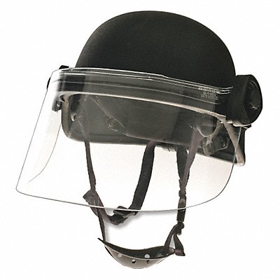 UNITED SHIELD DK5H150S Riot Face Shield Clear Polycarbonate