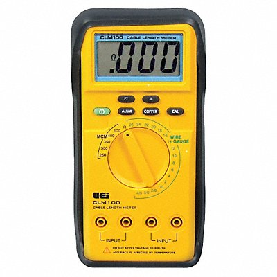 UEI TEST INSTRUMENTS CLM100 Cable Length Meter Measures ft