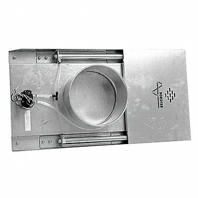 NORDFAB 8010002433 NFES Auto Blastgate 10 Dia Steel