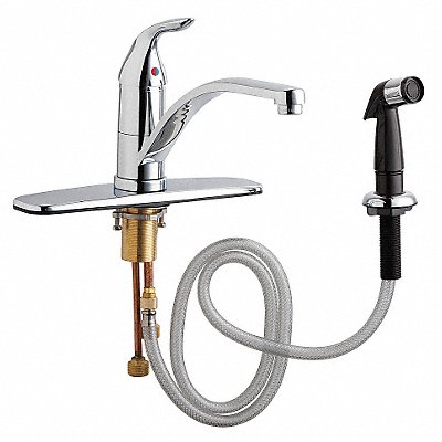 CHICAGO FAUCETS 432MPABCP Low Arc Chrome 430 Brass PK6