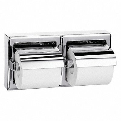 BRADLEY 5126000000 Toilet Paper Holder (2) Rolls Polished