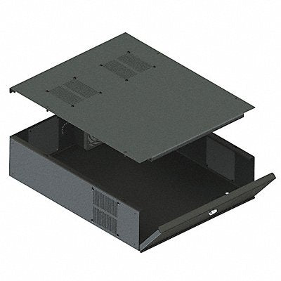 VIDEO MOUNT PRODUCTS DVRLB3 DVR Lockbox Storage Black