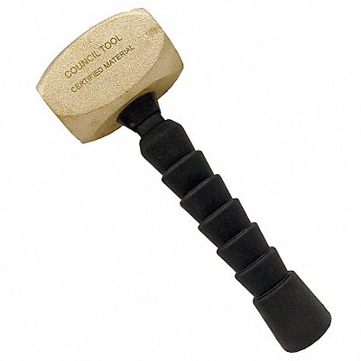 COUNCIL TOOL NSBRZDF38FG Hammer 60.8 oz Manganese Bronze