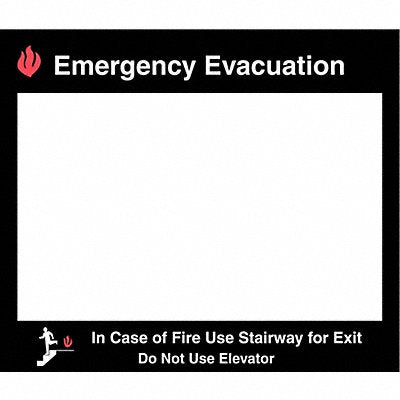 GRAINGER 102854 Safety Sign 7in.Hx5in.W Vinyl