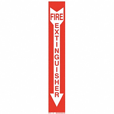 BRADY 73657 Safety Sign 24Hx4 W Vinyl