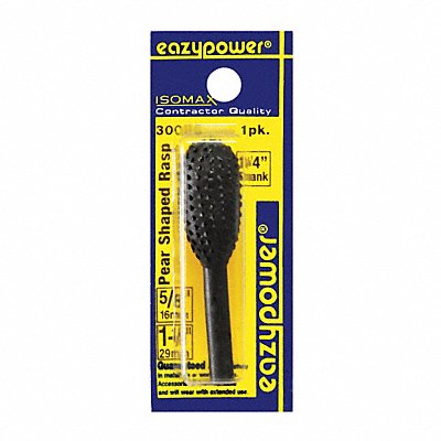 EAZYPOWER 30086 Rotary Rasp Pear 5/8 Shank Dia
