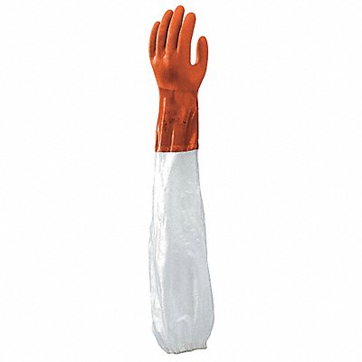 SHOWA 640M08 Chemical Resistant Glove PVC 25 L M PR