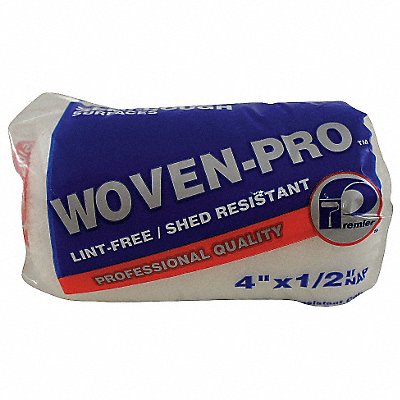 PREMIER 443 Paint Roller Cover 4 L 1/2 Nap Woven