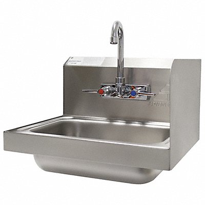 ADVANCE TABCO 7PS66R Hand Sink Rectangle 14 x 10 x5