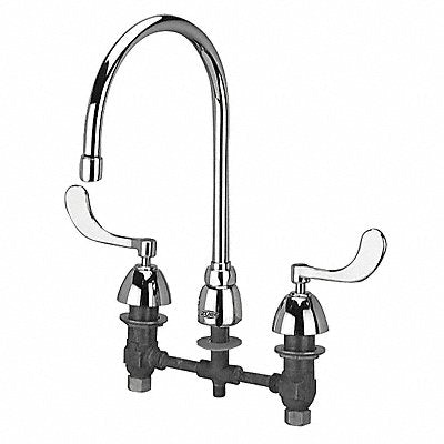 ZURN Z831C4XL3F Gooseneck Chrome Zurn AquaSpec Brass