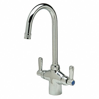 ZURN Z826B1XL3F Gooseneck Chrome Zurn AquaSpec Brass