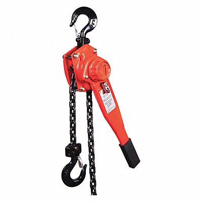DAYTON 29XP48 Lever Chain Hoist 3000 lb Lift 5 ft.