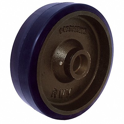 GRAINGER UIR084020 Caster Wheel 8 dia 3 500 lb Blue