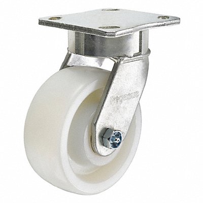 GRAINGER P25SN050K14002 Kingpinless Plate Castor Swivel 500 lb.