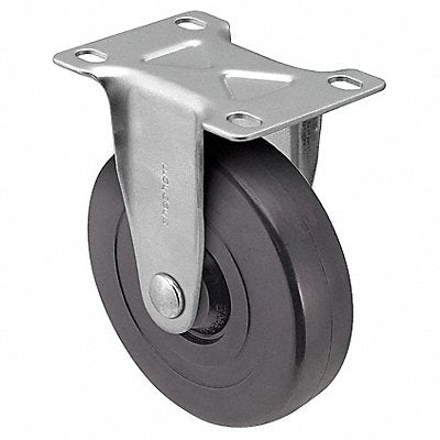 COLSON PRI40120ZN3R NSF-Listed Plate Castor Rigid 125 lb.