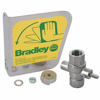 BRADLEY S30109 Eyewash Handle Stainless Steel