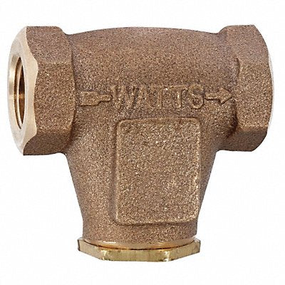 WATTS 38LF27 Inline Strainer 2 3/16 H 3/8 Inlet