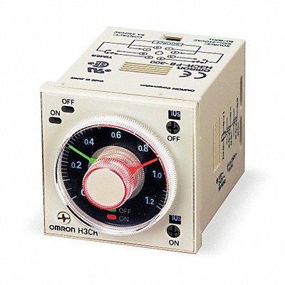 OMRON H3CRF8AC100240DC100125 MultiFun Time Delay Relay 125VAC 8Pins