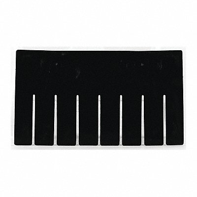 AKRO-MILS 41166 DividerIndstr Grd Poly 5 15/32 in PK6