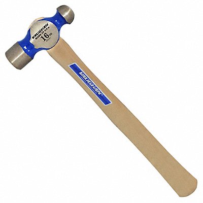VAUGHAN TCO16 Ball Pein Hammer 16 Oz 1 1/4 Head Dia