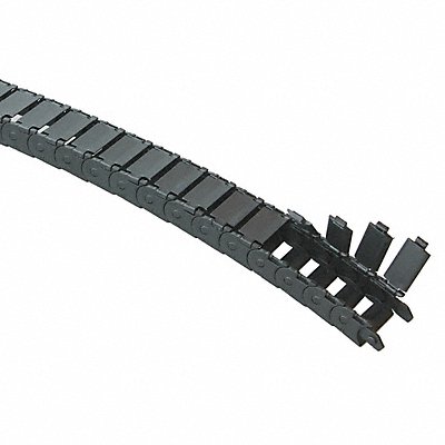 KABELSCHLEPP 130200285 Microtrack(TM) Open Nylon Width 26mm 5Ft