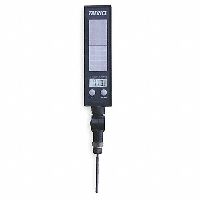 TRERICE SX9560605 Digital Solar Powered Thermometer Blue