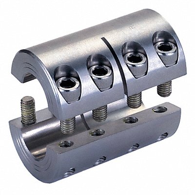 RULAND MANUFACTURING MSPX3030SS Rigid Shaft Coupling Clamp 83mm L