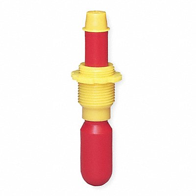 JUSTRITE 8530 K7671 VertDrumLevelGauge HDPE 30/55gal D 5in