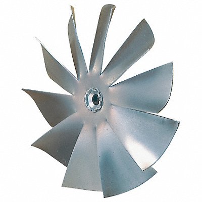 DAYTON 2MXY4 Propeller Dia 2 In Bore Dia 3/16 In