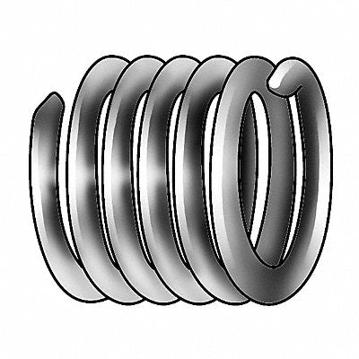 HELI-COIL T118504C224S Helical Insert 4-40x0.224 L PK1000