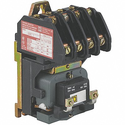 SQUARE D 8903LO40V04 H5203 Lighting Magnetic Contactor 277VAC 4P 30A