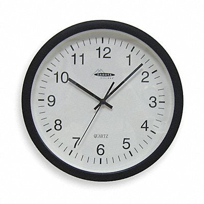 GRAINGER 2CHZ4 Wall Clock Analog Battery