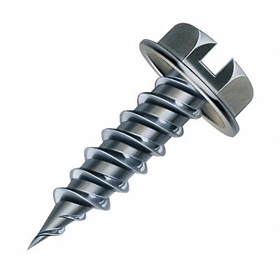 MALCO PO8X2ZWT Self-Piercing Scrw ScrwSz#8 Zn 2 L PK250