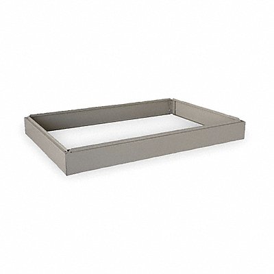GRAINGER 2CLD4 Cabinet Flat File Closed Base Putty