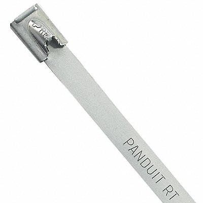 PANDUIT MRT4LHL4 Cable Tie 18.5 in Silver PK50