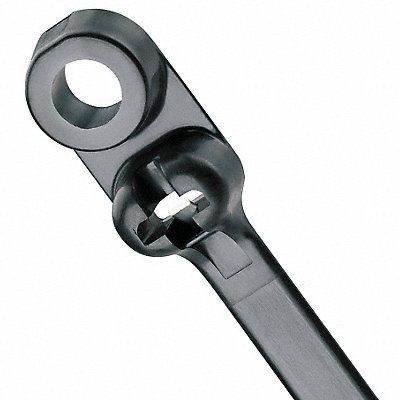 PANDUIT BC4SS10C0 Cable Tie Mountable 15.6 in Blk PK100