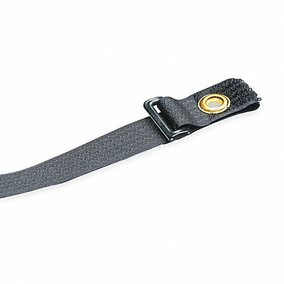 PANDUIT UGCTE3SX0 Hook & Loop Cinch Strap 12 in Blk PK10