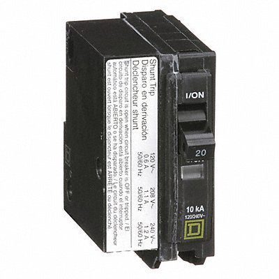 SQUARE D QO1201021 Circuit Breaker 20A Plug In 120/240V 1P