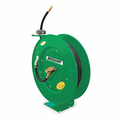 SPEEDAIRE 2CUB6 Spring Return Hose Reel 3/8 MNPT 100 ft
