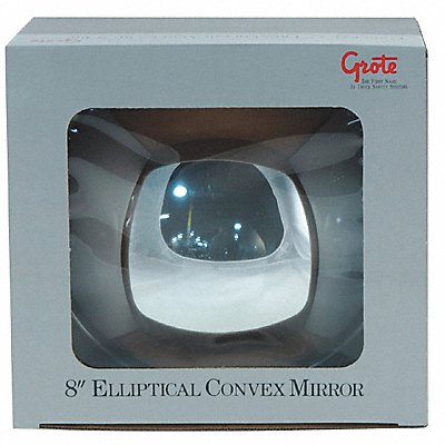 GROTE 122725 Elliptical Mirror 8-3/4 In Convex